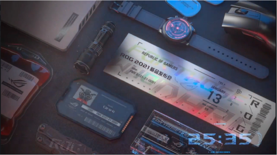 ROG2021新品發布會活動全案 體驗導向新品發售