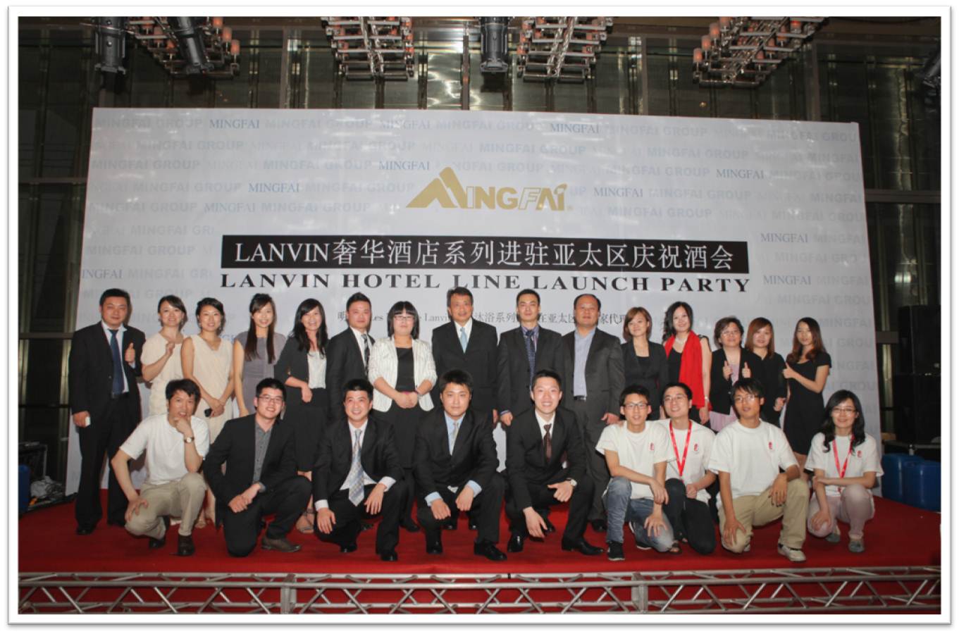 客戶與善達公關的大合影